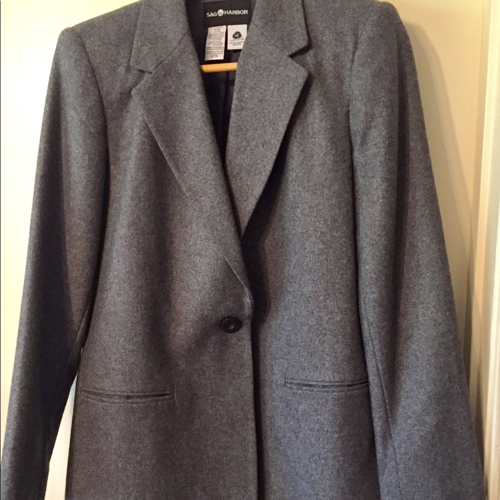 Vintage Sag Harbor Gray Jacket